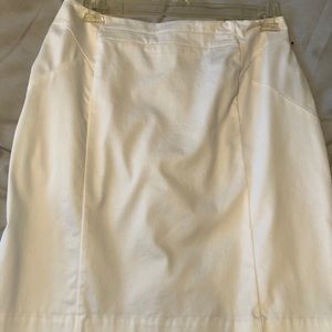 Worthington petite white pencil skirt